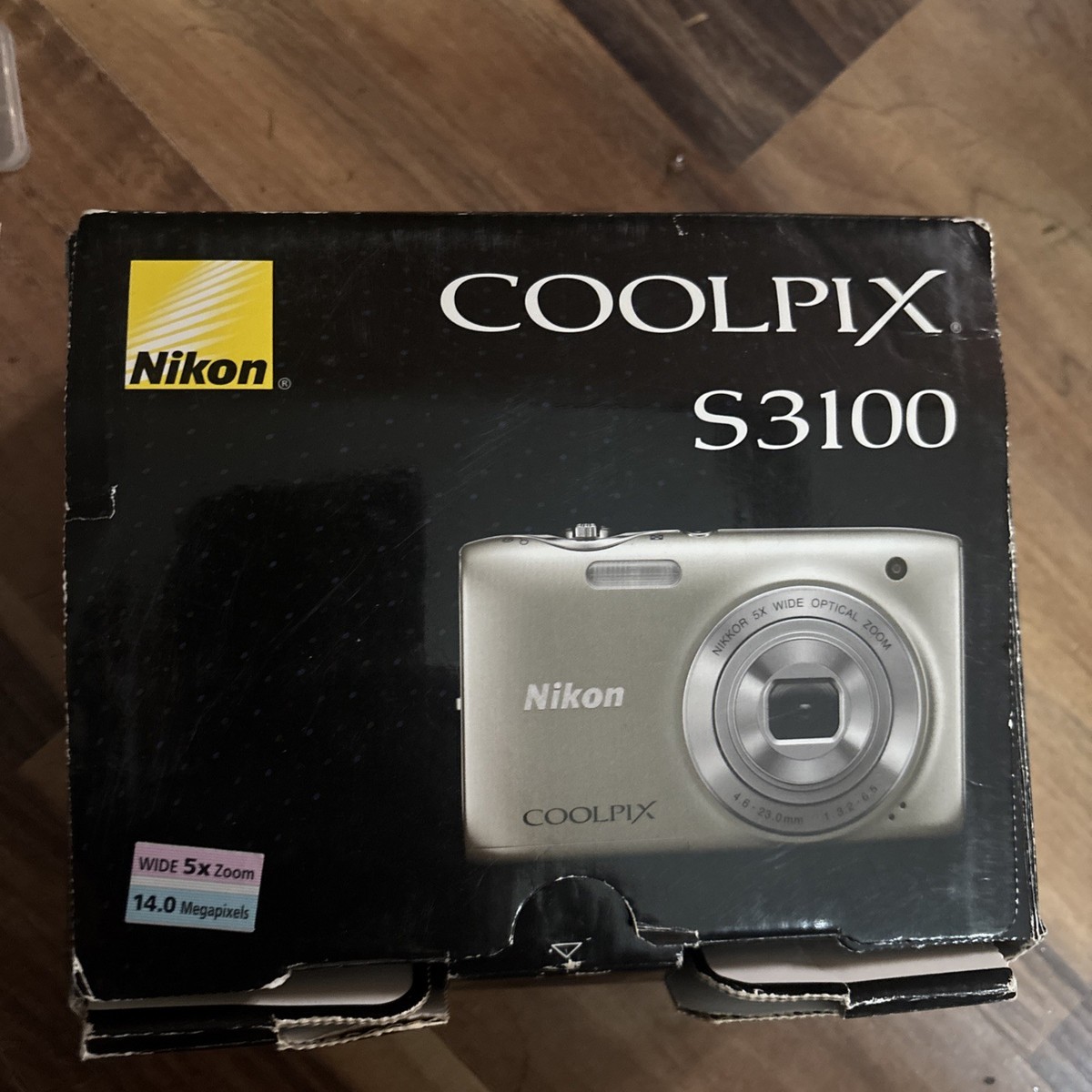 Nikon COOLPIX S3100 14.0MP Digital Camera - Silver for sale online