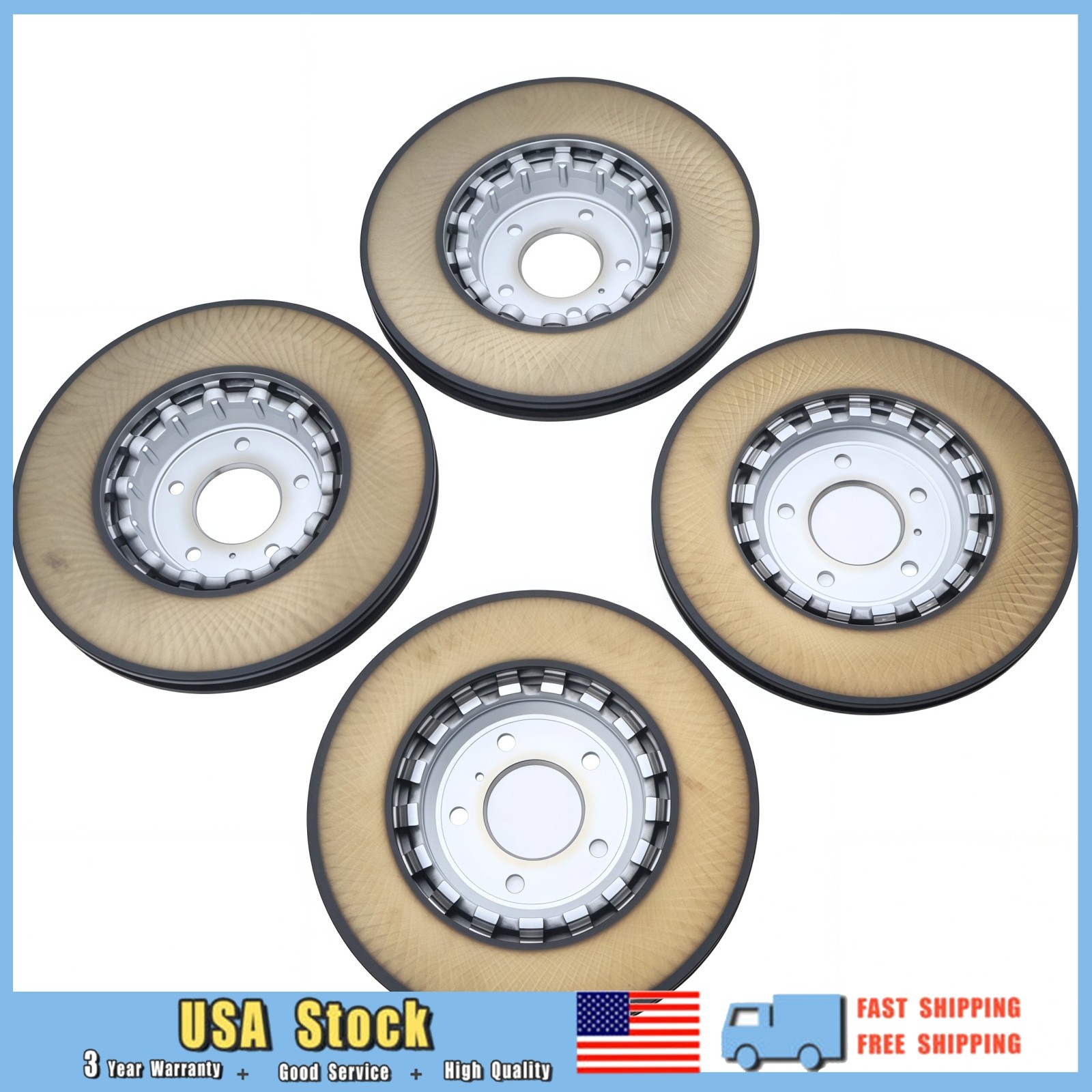 Bentley Bentayga Speed 2016-2023 Front Brake discs 2 pcs P/N 4M0615601N