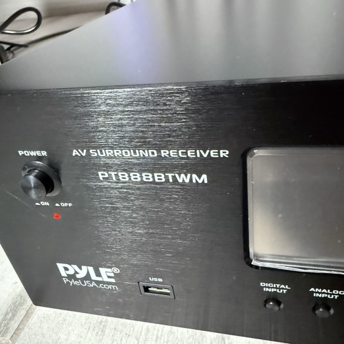 Pyle 1000W Bluetooth Home Theater Karaoke Receiver-5.2-Channel Amplifier - Picture 5 of 10