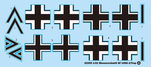 Trumpeter 02295 MESSERSCHMITT BF 109G-2 TROP 1:32 Kit di montaggio - Foto 4 di 7