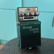 Boss BC-1X Bass Comp Bassgitarre Effekte Kompressor Pedal - Top Zustand