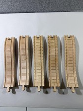 Vintage Thomas Friends Wooden Train Railway Ascending Track Learning Curve