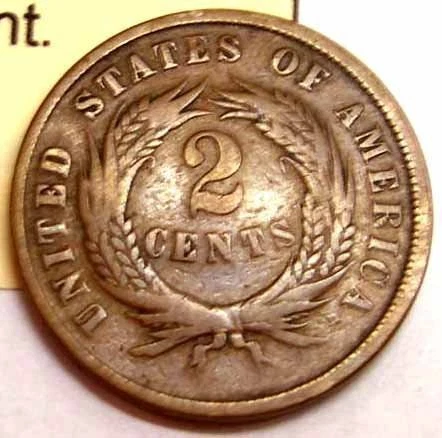 First Year 2 Cent Piece - Image 3 of 3