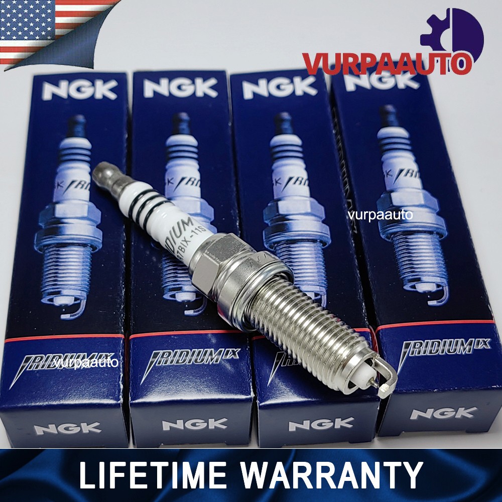 4pcs OEM NEW Iridium IX Spark Plugs 93501 LKAR7BIX11S For NGK Acura Honda Mazda