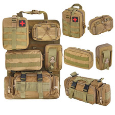 Bxbxhd 6 Pack Tactical Truck Organizer Back Seat Storage Car Seat Storage Bag