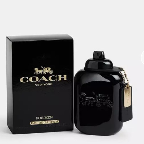 COACH NEW YORK EAU DE PARFUM SPRAY FOR MEN 3.3 Oz / 100 ml BRAND NEW IN BOX!!!