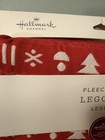 Women’s Hallmark Channel Christmas Fleece-Lined Red  Leggings Size L/XL - New — photo 2
