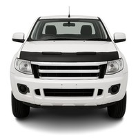 Haubenbra Steinschlagschutz Bonnet Bra FüR Ford Ranger 2009-2012 Schwarz Halb