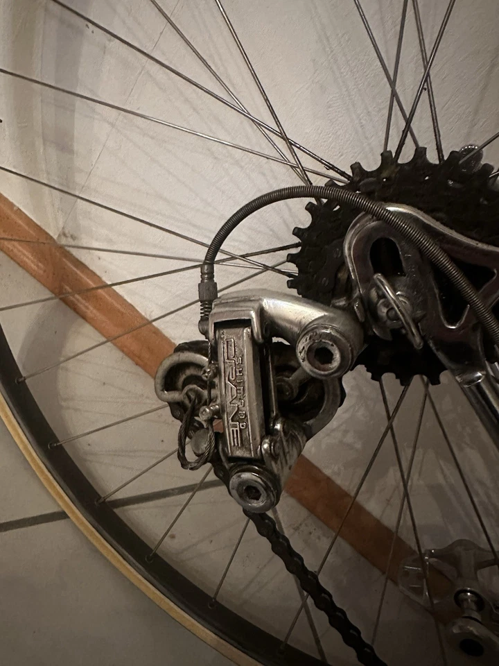 Rennrad Vintage 28 Zoll, Rahmhöhe 56 Cm Campa Récord  / Dura ace - Bild 2 von 4