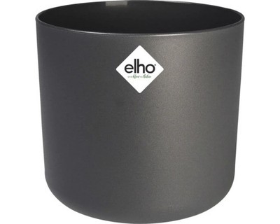 Blumentopf Elho b.for soft Kunststoff Ø 14 cm H 28 cm anthrazit