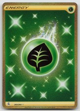 Grass Energy 283/264 Secret Rare Fusion Strike Pokemon Holo NM