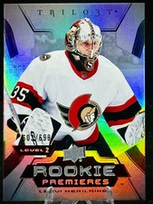 2023-24 Upper Deck Trilogy - Leevi Merilainen #155 - Rookie Premieres /699 (RC)