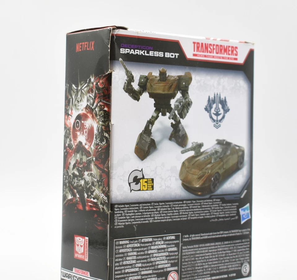 Transformers Netflix War for Cybertron Trilogy - Sparkless Bot Action Figure - Image 3 of 4