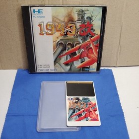 1943 Kai W/Case Manual PC Engine Hu Card Retro Used Game Very Good NTSC-J Japan