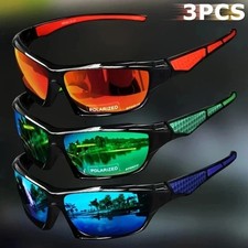 New 2025 Polarized Vertex Men AntiGlare Fishing Cycling Driving Sport Sunglasses