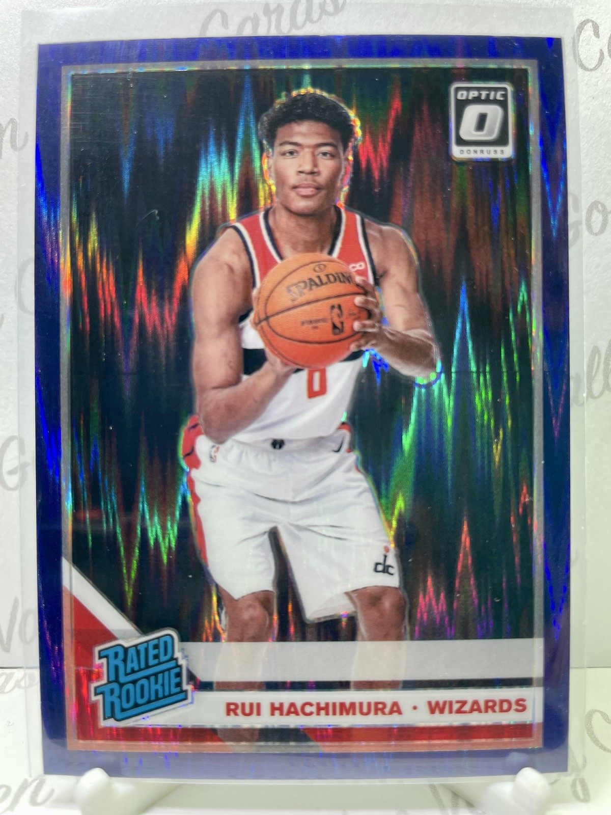 2019-20 Optic Purple Shock #188 Rui Hachimura Rookie RC Washington Wizards