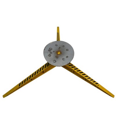 Estes 2265 Porta-Pad II Yellow Tripod Rocket Launch Base Stand Vintage No Rod