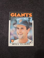 ⚾1986 Topps Traded #24T Will Clark Rookie Card RC⚾Near Mint or Better⚾. rookie card picture