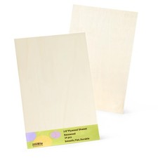 24 Pack Basswood Sheets 12"x24"x1/8", 3mm Basswood for Laser Cutting, Wood fo...