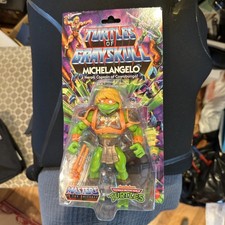 Masters Of The Universe Teenage Mutant Ninja Turtles Of Grayskull Michelangelo