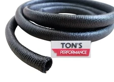 5 feet 5/8" I.D. ASPHALT CLOTH WIRE LOOM ORIGINAL RESTORATION CONDUIT VINTAGE 