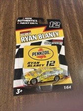NASCAR AUTHENTICS 1/64 2022 WAVE 9 RYAN BLANEY 12 PENNZOIL FORD MUSTANG SG