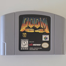 Midway Doom 64 Nintendo 64 N64 NTSC-U/C US/Canada M-Mature