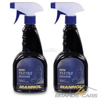2X 500 Ml Mannol Textile Cleaner Textil Reinigung Polster Sitze FußMatten