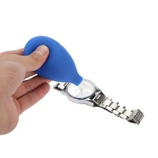Blue Dust Blower Pump Cleaner Tool For Camera Watch Phone Keyboard Lens