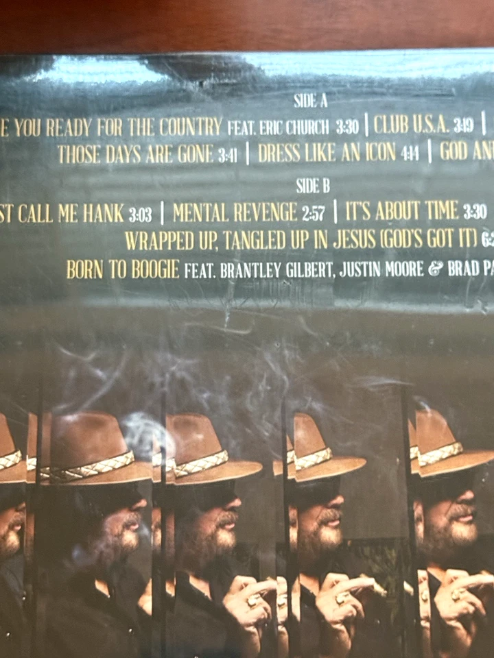 It's About Time by Williams Jr, Hank SEALED Vinyl Record, 2016 - Image 3 of 4