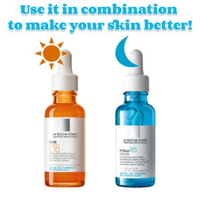 La Roche-Posay Pure Vitamin C10 ,HYALU B5 Anti-Wrinkle Anti-Ageing Serum 30ml