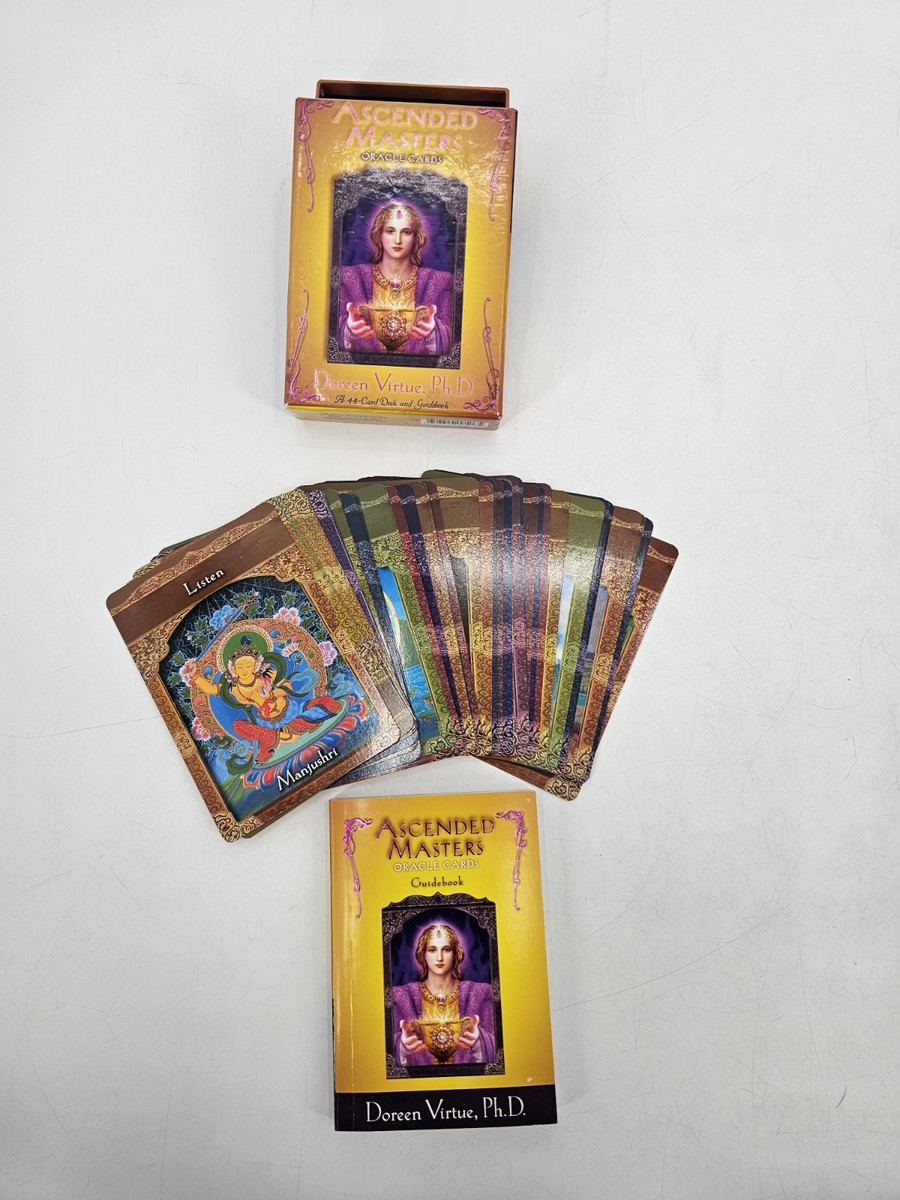 Ascended Masters Oracle Cards Doreen Virtue 44 Card Deck