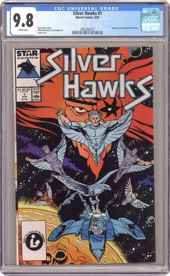 Silverhawks #1 CGC 9.8 1987 3952392013