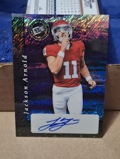 2024 JACKSON ARNOLD PRESS PASS  AUTOGRAPHED AUTO ROOKIE CARD RC /6 #20A-JA1 UNLV