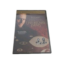 Lemony Snickets A Series of Unfortunate Events DVD 2-Disc Set Collector's Ed New
