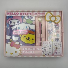 Sanrio Hello Kitty  Friends Personalized Planner Set Pen And Stickers Included