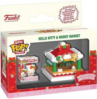 Funko Bitty POP! Town: Hello Kitty Holiday - Hello Kitty & Merry Market [New Toy