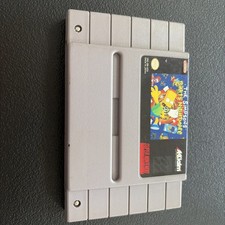 The Simpsons Barts Nightmare SNES Game Only