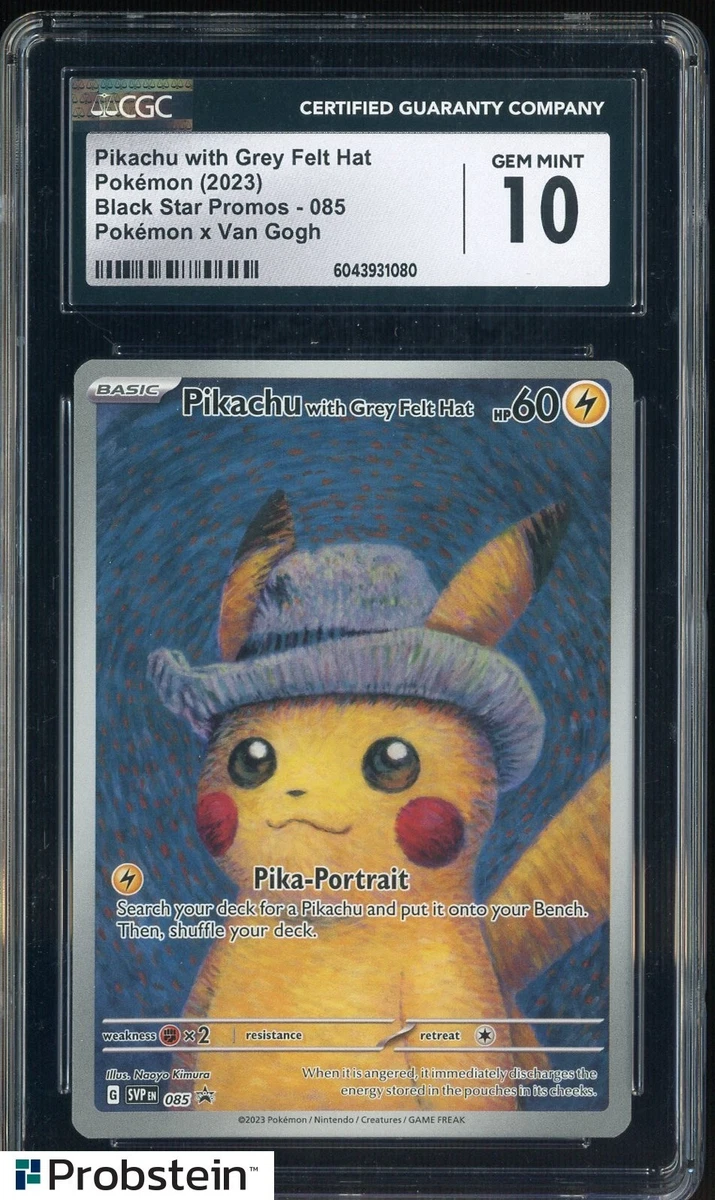 Pikachu with Grey Felt Hat Pokémon TCG Cards for sale | eBay