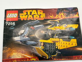 LEGO Very Rare 2005 Star Wars: 7256 Jedi Starfighter and Vulture Droid