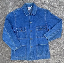 Vintage 90s Dickies Denim Chore Coat Sz 42