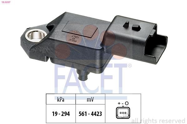 Facet Luftdrucksensor, HöHenanpassung 10.3337 FüR CitroËN DS Opel Peugeot-image