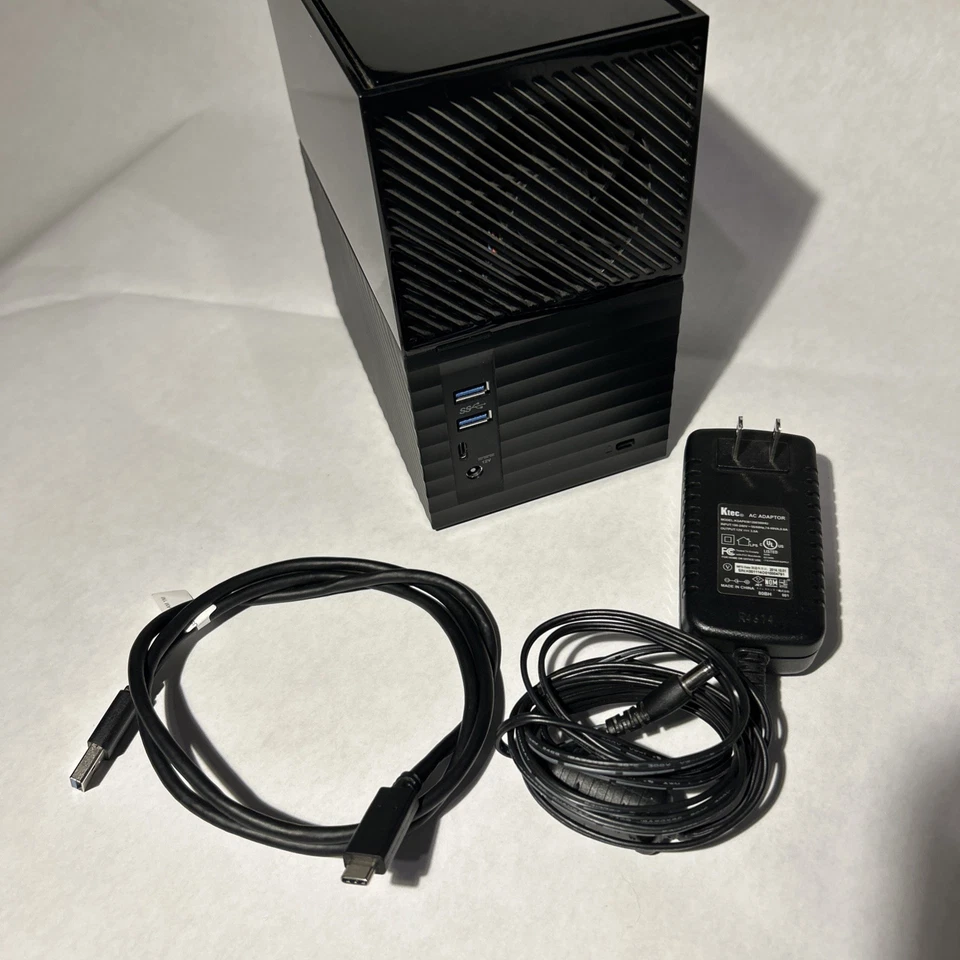Western Digital WDBFBE0160JBK-00 My Book Duo 16TB (2x8TB) External HD TESTED - Image 4 of 4