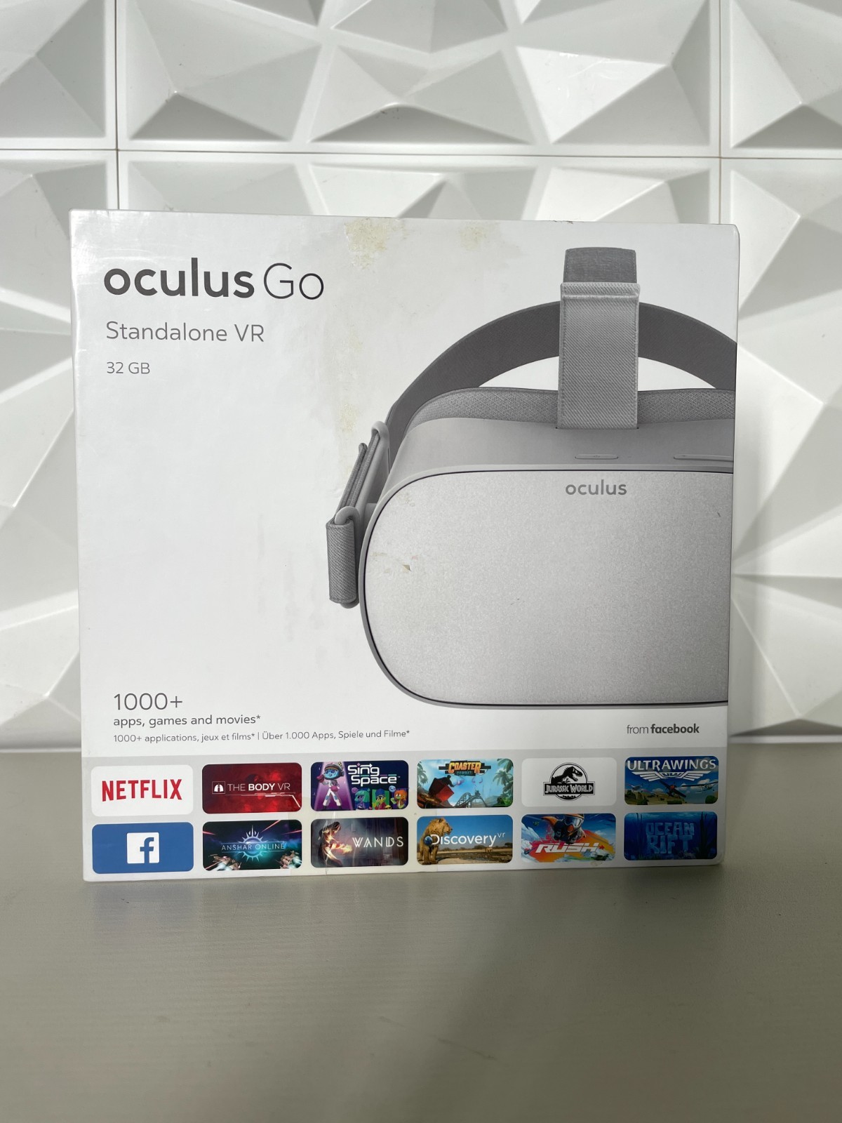 Meta Oculus GO 32GB Visore realtà Virtuale Meta VR spedizione gratis ottimo
