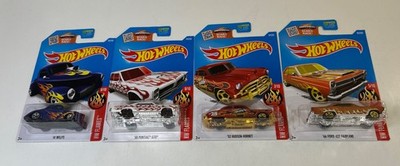 Hot Wheels 2015 Ford Fairlane, Hudson Hornet, Pontiac GTO, 41 Willys Lot 4