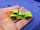 1970 HOT WHEELS REDLINES SHORT ORDER APPLE GREEN. MINTY!