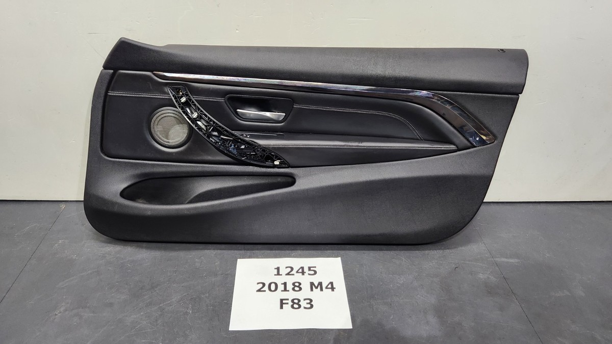 ✓ 15-20 OEM BMW F82 F83 M4 Front Right Door Card Panel Full