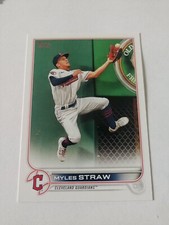2022 Topps Series 2 Card #654 - Myles Straw (Guardians) Cleveland 