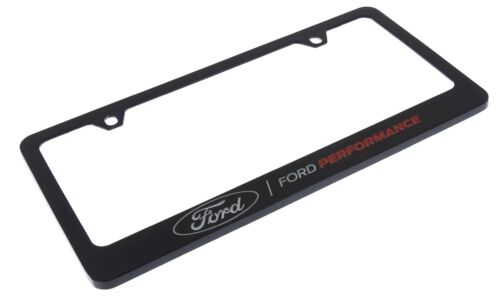 Ford Performance License Plate Frame (Black) - Foto 2 di 4