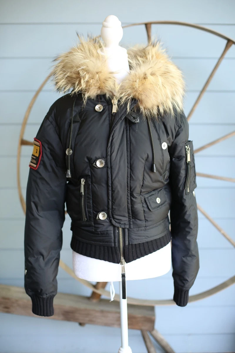Dsquared2 fighters hooded down jacket new arrivals